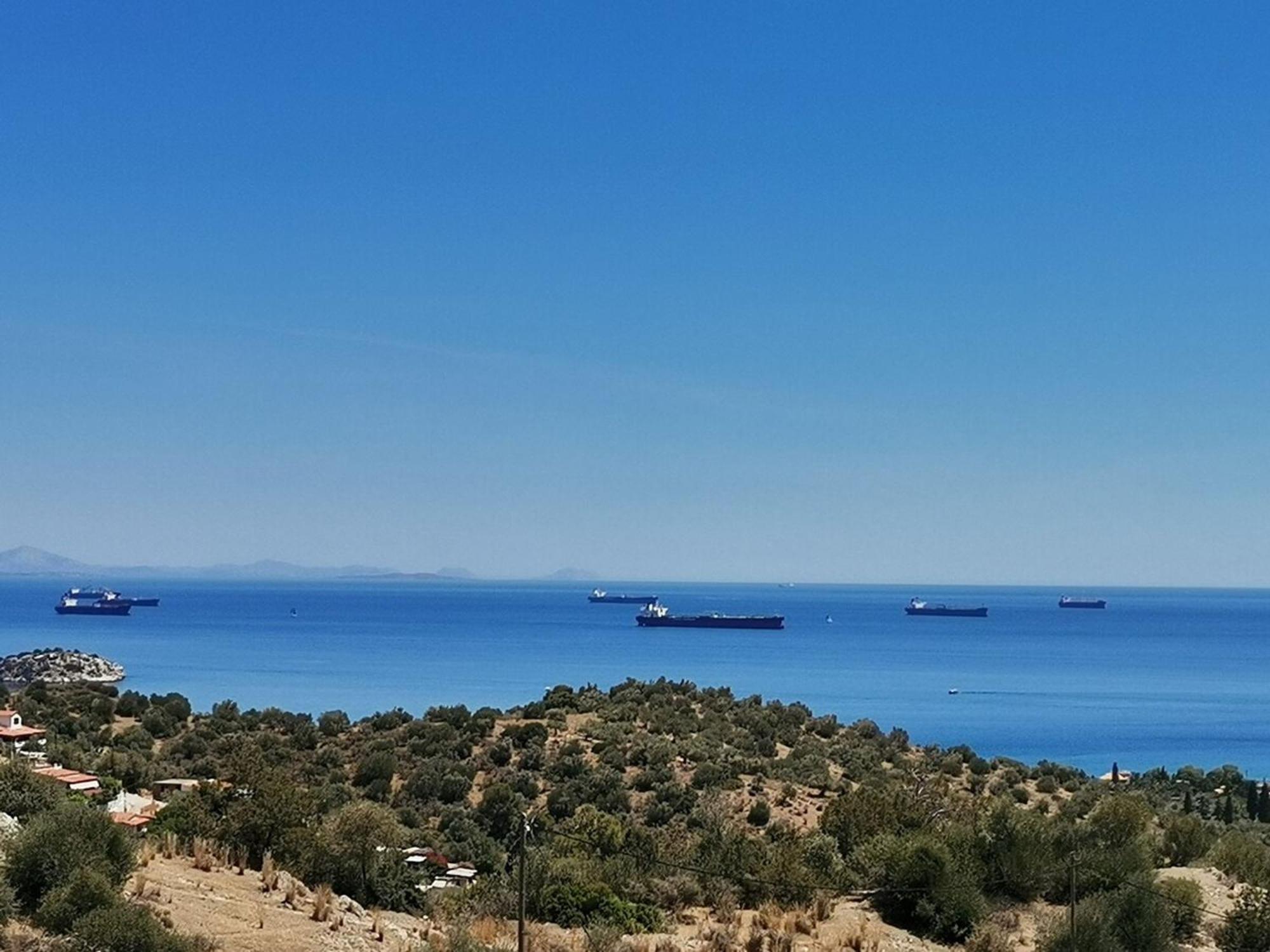 Saronic Citadel Seaside Villa Salamis Bagian luar foto