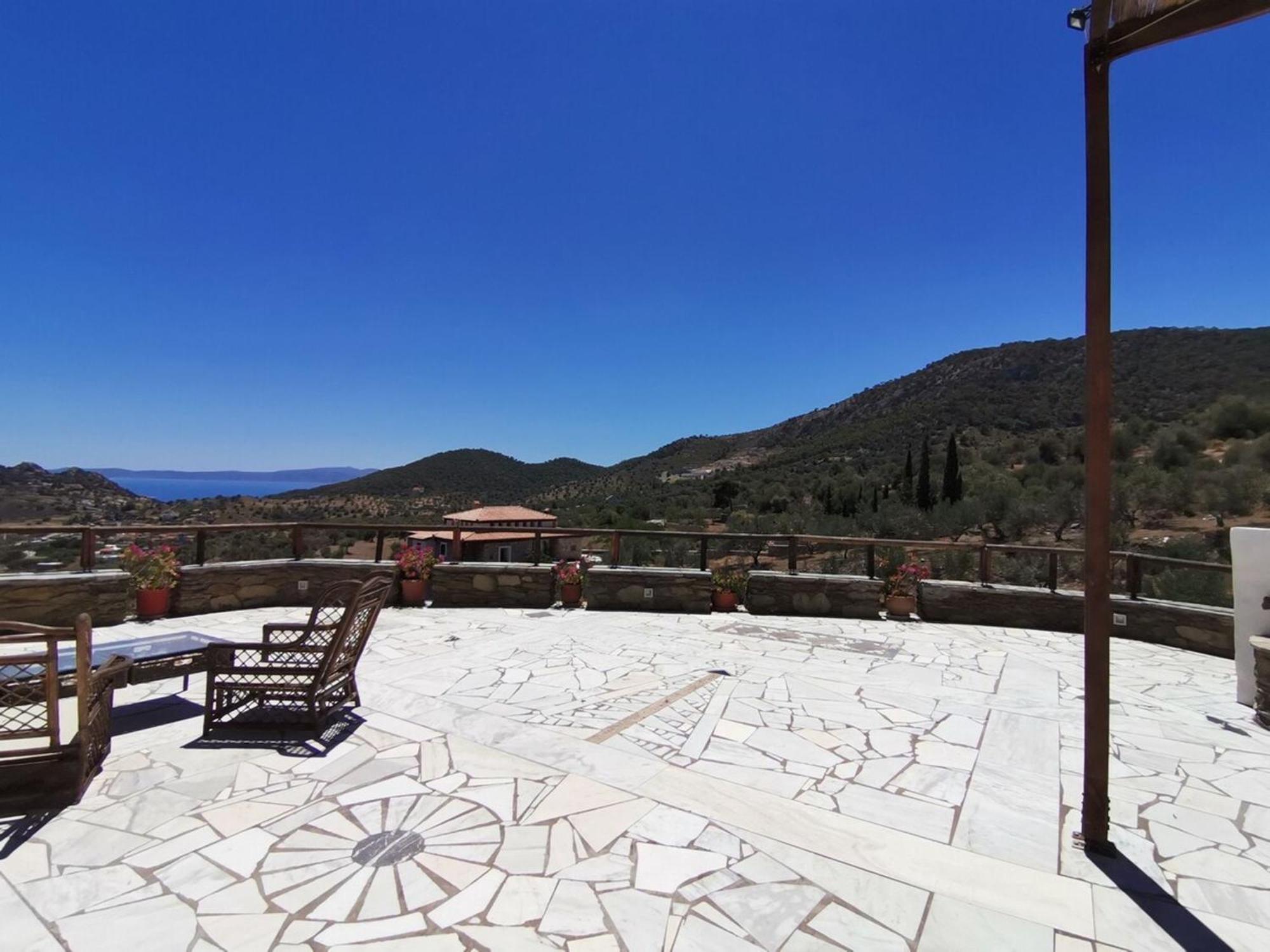 Saronic Citadel Seaside Villa Salamis Bagian luar foto