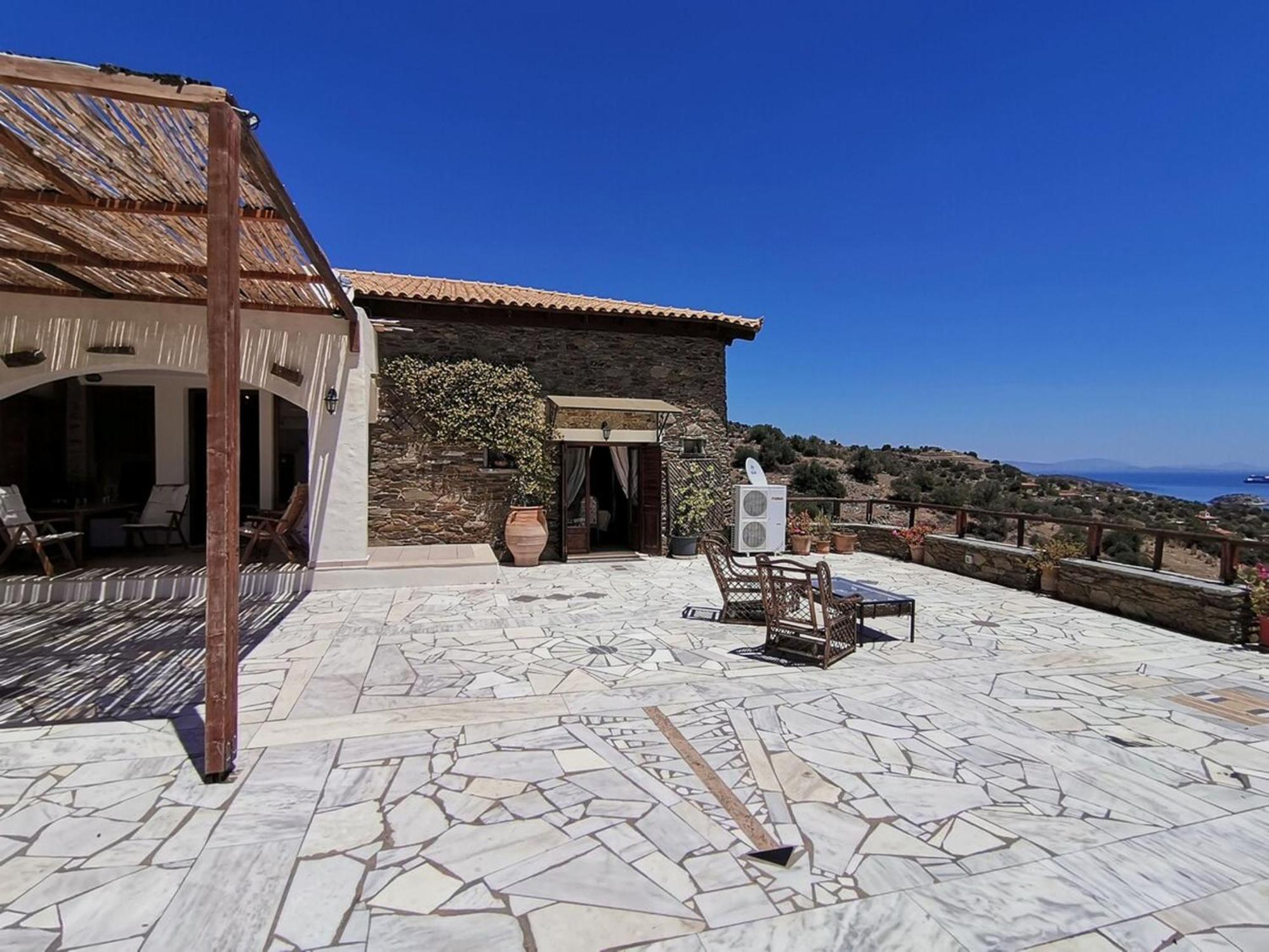 Saronic Citadel Seaside Villa Salamis Bagian luar foto