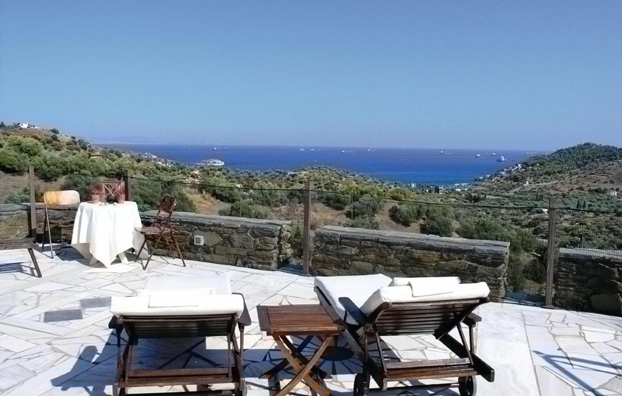 Saronic Citadel Seaside Villa Salamis Bagian luar foto